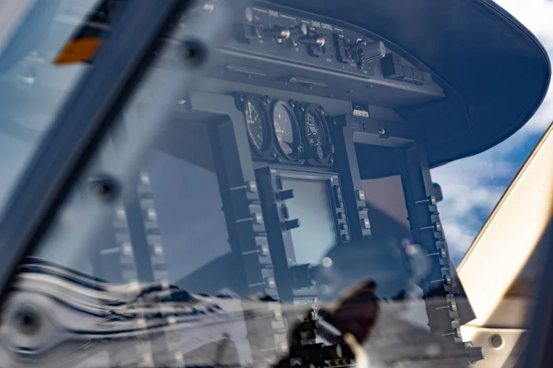 modern aircraft cockpit - shanix